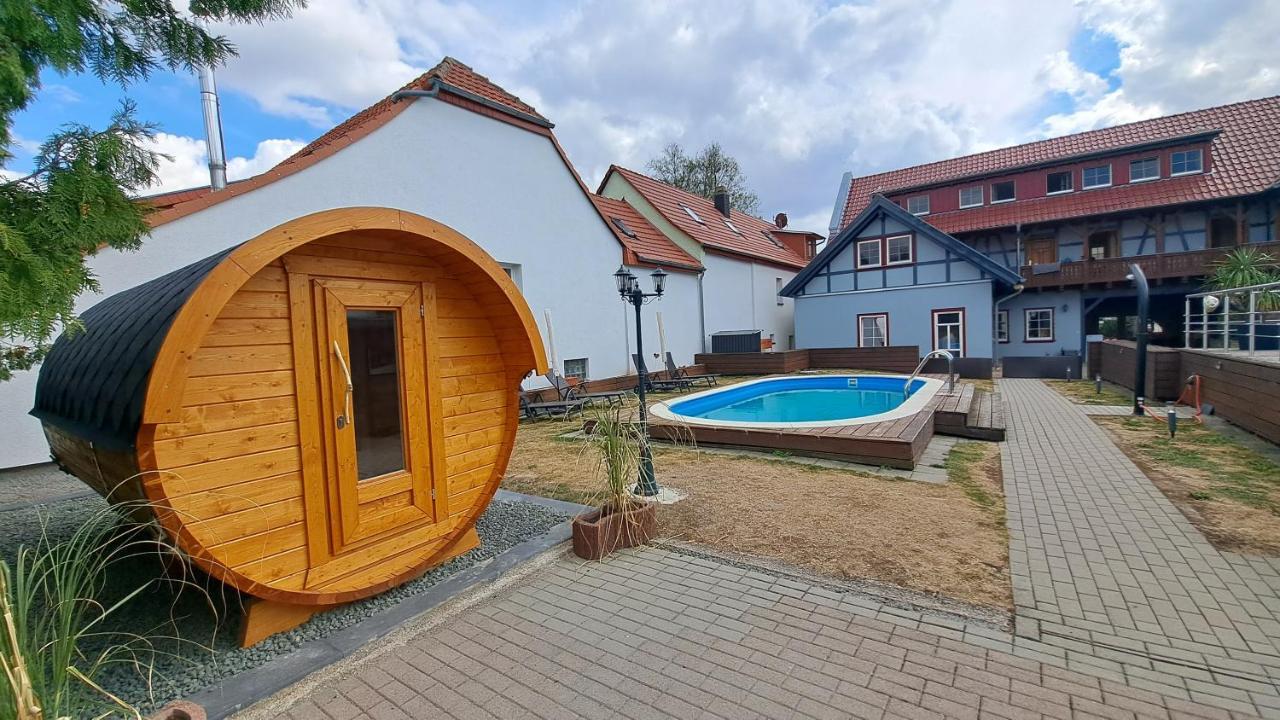 B&B Talstation Ferienwohnung Fuer 2 Personen Horselberg-Hainich Exterior foto